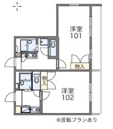 レオパレスベアーウッドの物件間取画像